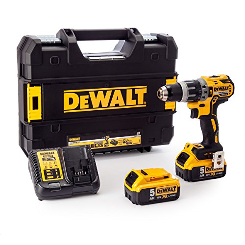 Dewalt DCD796P2-GB Combi Drill 18V XR Brushless Compact Lithium-Ion (2 x 5.0Ah Batteries)