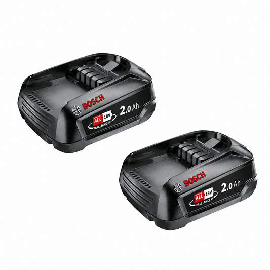 Bosch Power For All 18V 2.0Ah Twin Battery Pack