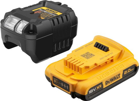 Dewalt DCB183 18V XR 2.0Ah Li-Ion Battery + DCB1102 Charger