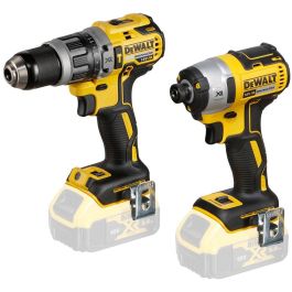 DeWalt 18V XR Brushless Twin Pack - DCF887N Impact Driver & DCD796N Combi Drill (Bare Unit)
